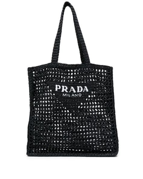 prada raffia tote black|prada raffia tote bag dupe.